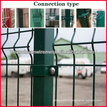 3.8/4.0mm Powder coated high quality bending welded wire mesh fence with best price (China manufacture)